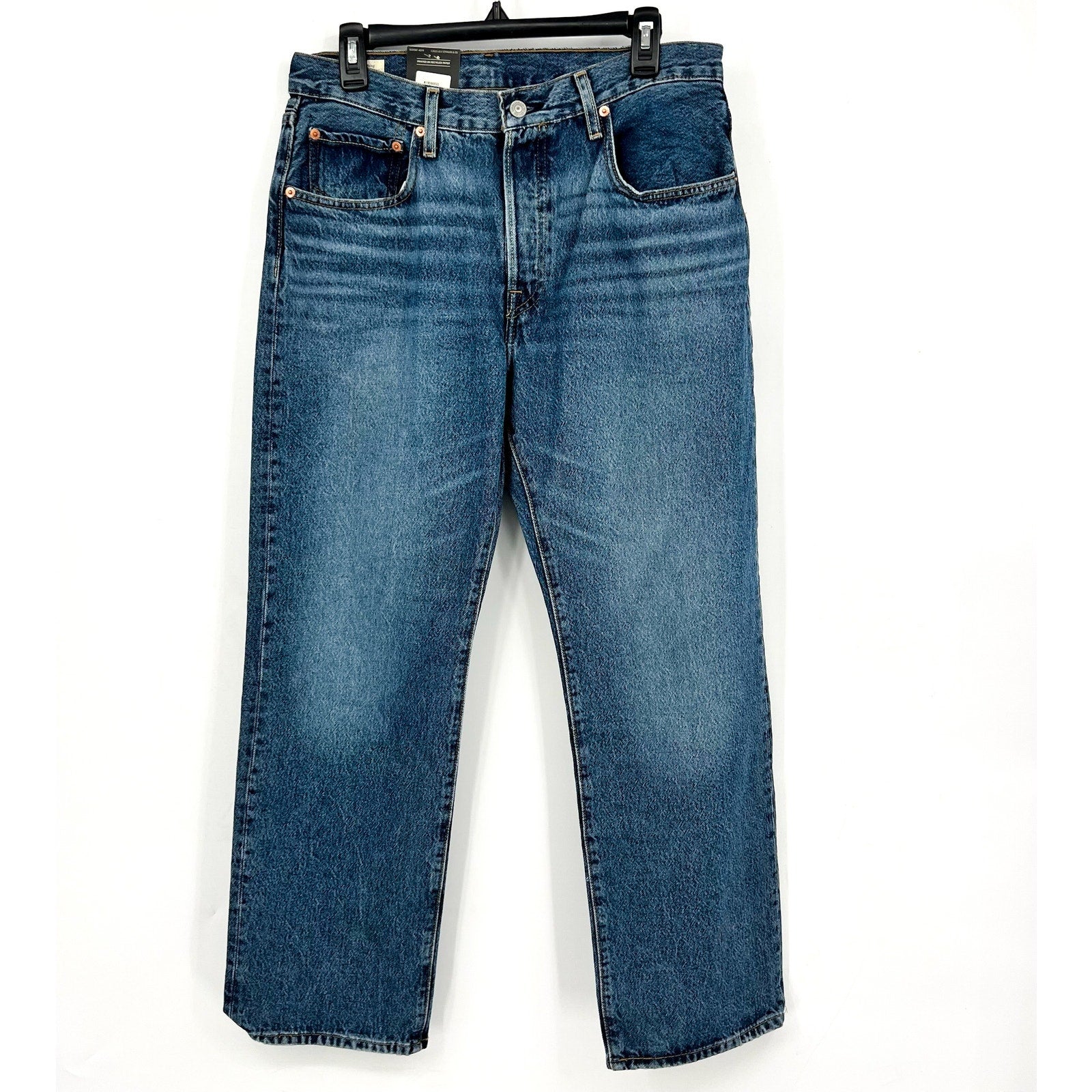 LEVI'S Womens 501 90s Straight Jean 30x30 10 Not My News Channel A19590033 NWT