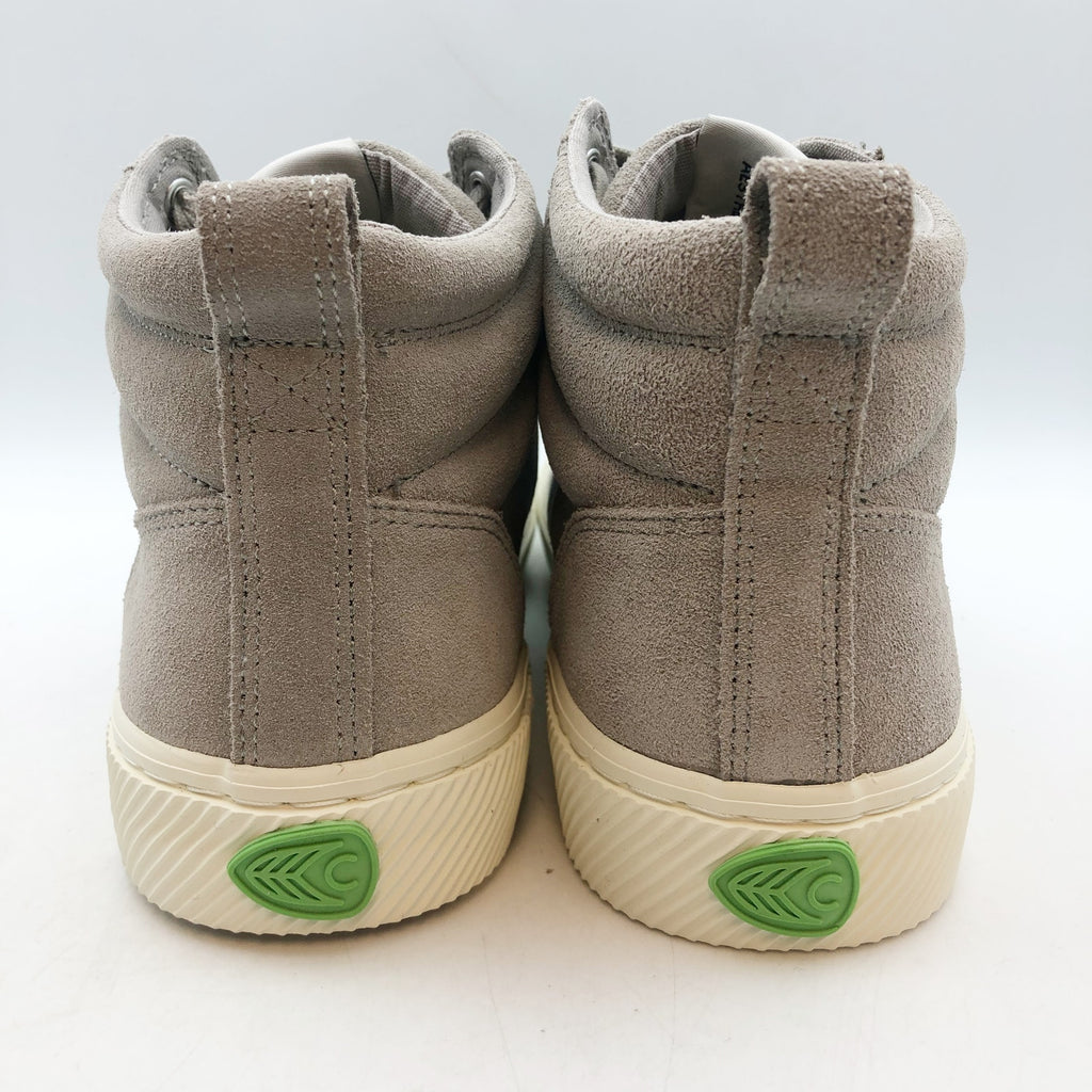 Cariuma OCA High Sneakers Womens 10.5 Mens 9 Cloud Grey Suede NIB