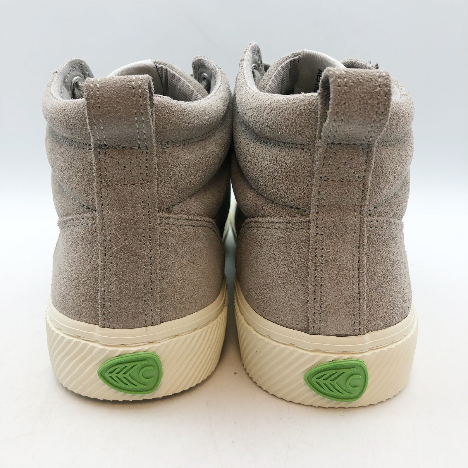 Cariuma OCA High Sneakers Womens 10.5 Mens 9 Cloud Grey Suede NIB