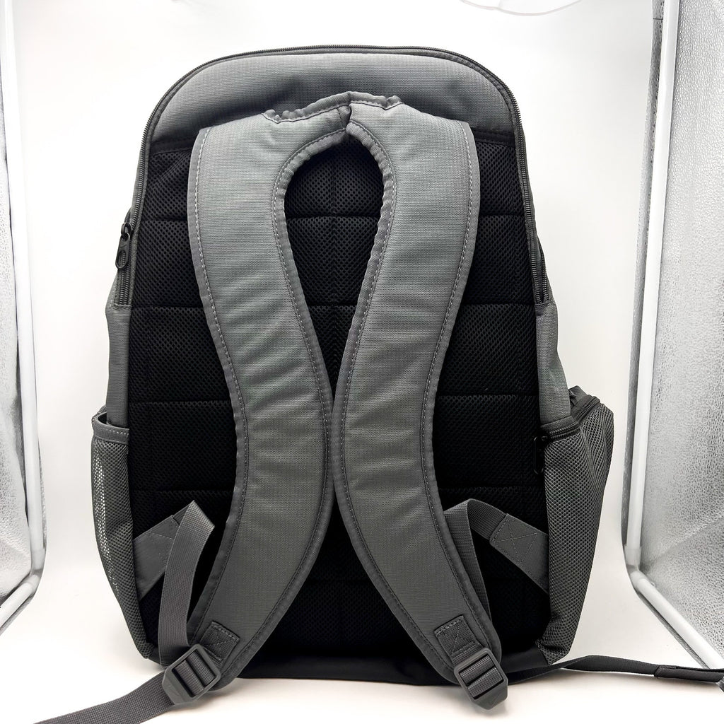 Nike Unisex Brasilia 9.5 Training Backpack XL 30L Iron Grey Black White NWT