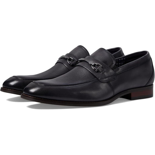 Stacy Adams Mens Kaylor Penny Slip-On Loafer US 11 M EU 44 Gray Leather NIB