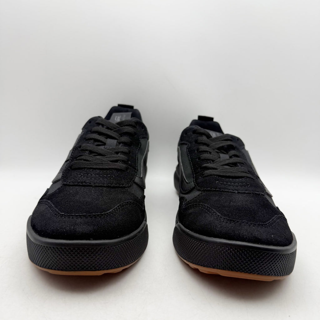 VANS Mens Range EXP Casual Sneakers Size 10.5 Black Suede Lace Up NWOB