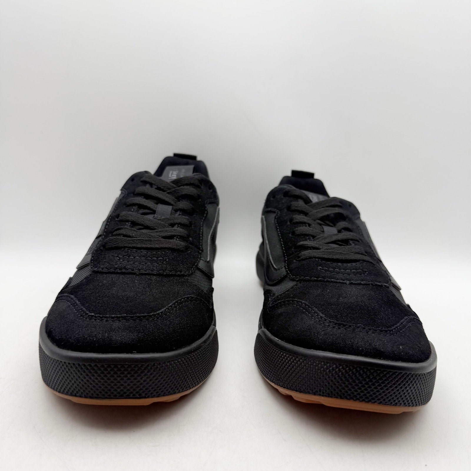 VANS Mens Range EXP Casual Sneakers Size 10.5 Black Suede Lace Up NWOB