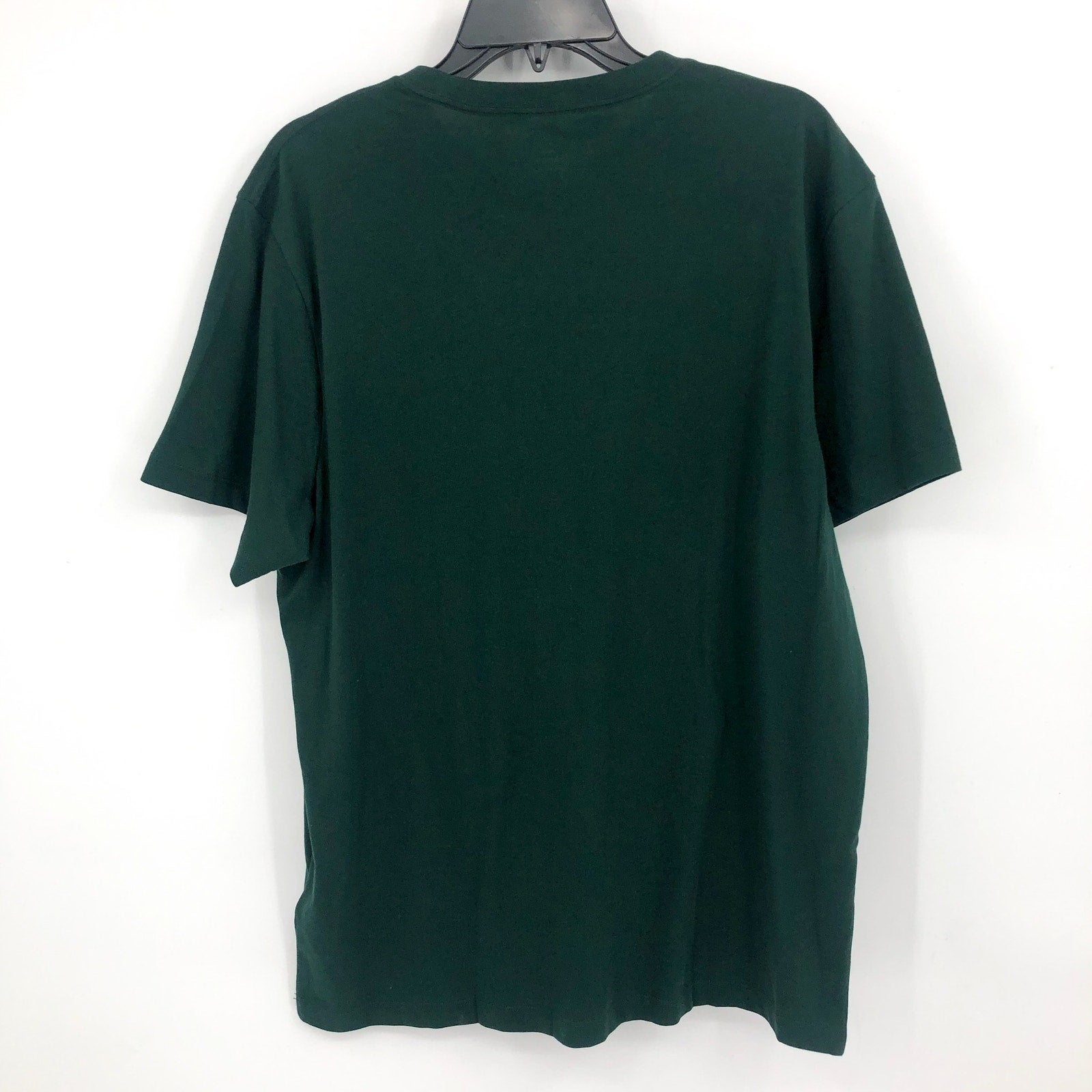 J.Crew Mens Cotton Washed Jersey TShirt Large Green Short Sleeve NWOT