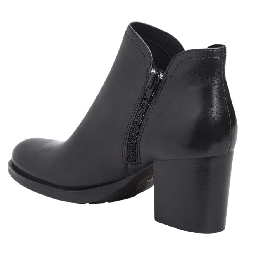Born Womens Olivia Ankle Booties US 8.5 M EU 39 Black Leather NIB