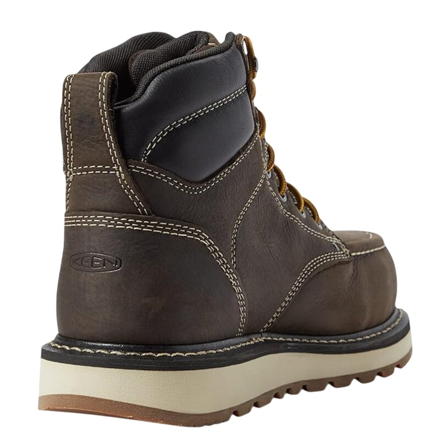 Keen Mens Cincinnati 6" Work Boot US 15 Wide EU 48 Brown Composite Toe WP NIB