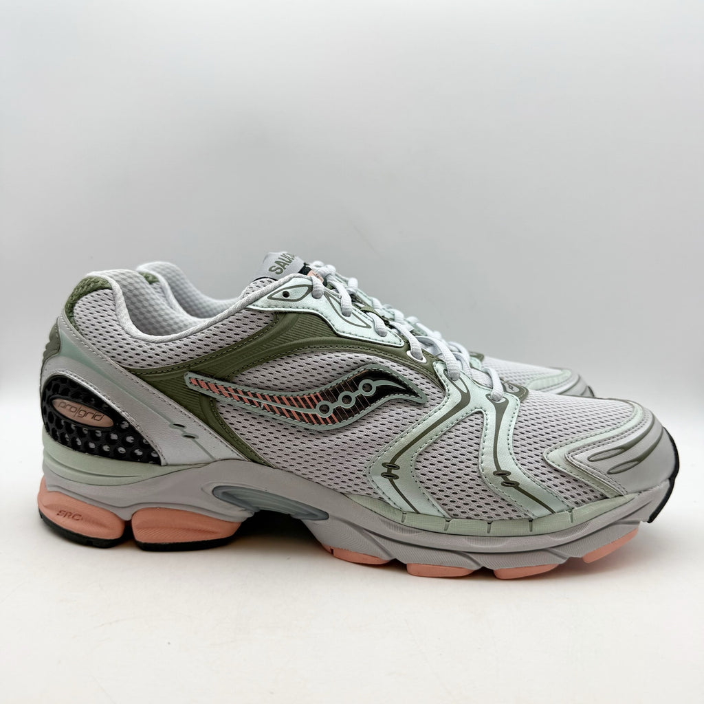Saucony Mens ProGrid Triumph 4 Athletic Shoes Size 13 Grey Green Sneakers NIB