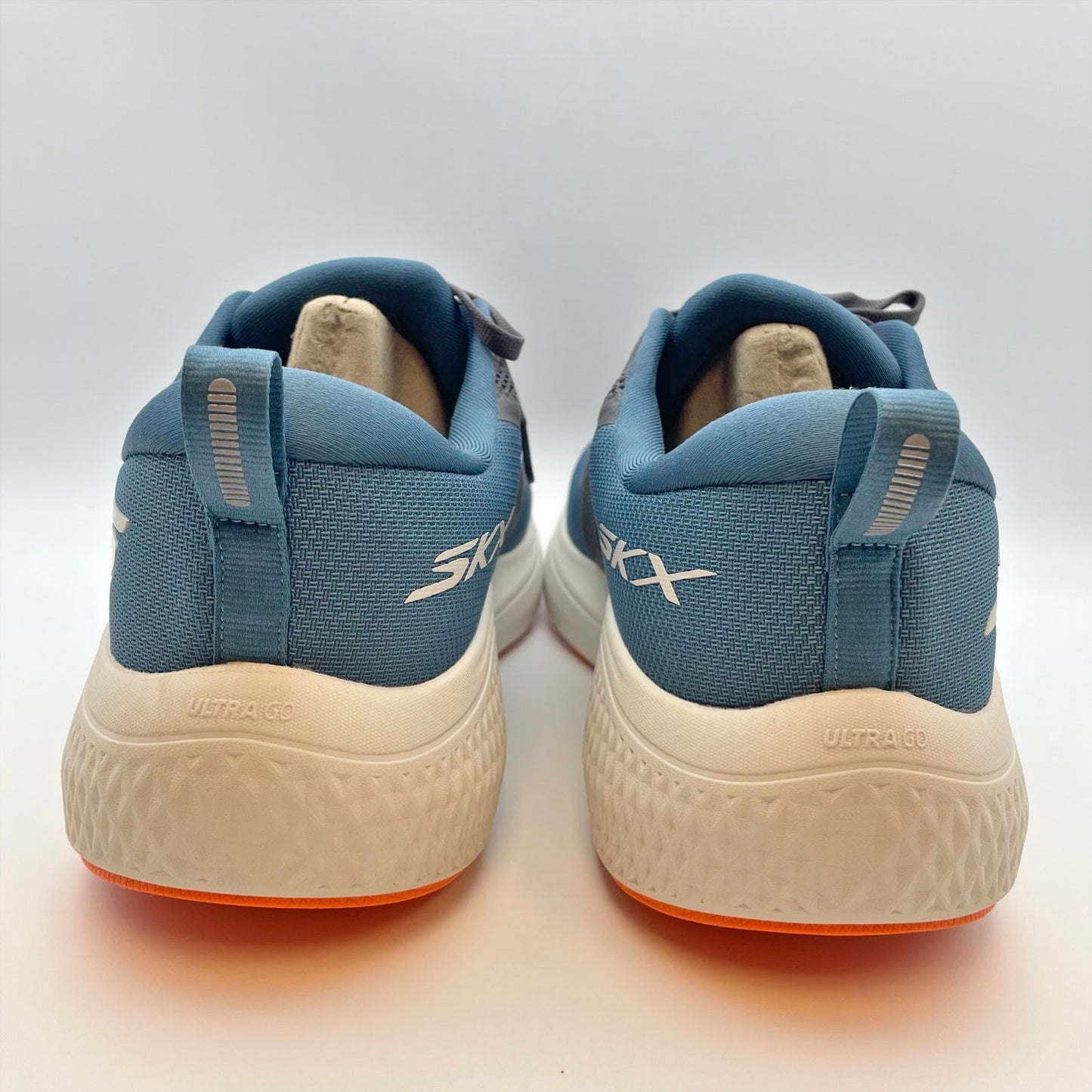 Skechers Men's GO RUN Supersonic Max Sneaker Sz 13 EE Extra Wide Blue/White