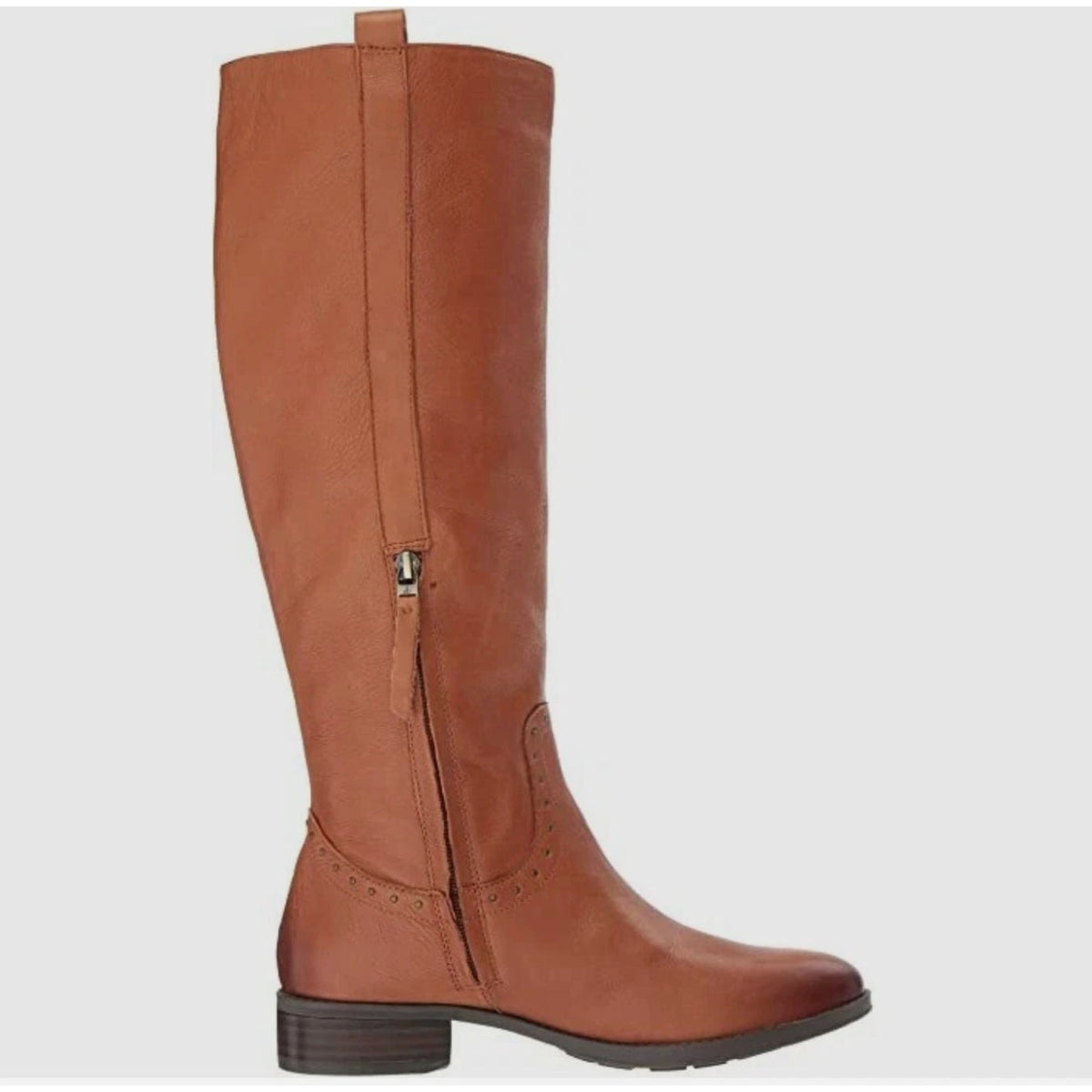 Sam Edelman Womens Prina 2 Wide Calf Knee High Boots Size 7 EU 37 Brown NWOB