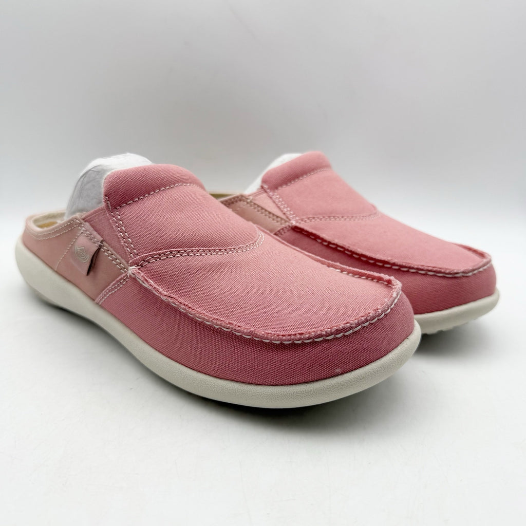 Spenco Womens Siesta Spring Slide Shoes Size 5.5 Wide Pink Water Resistant NIB