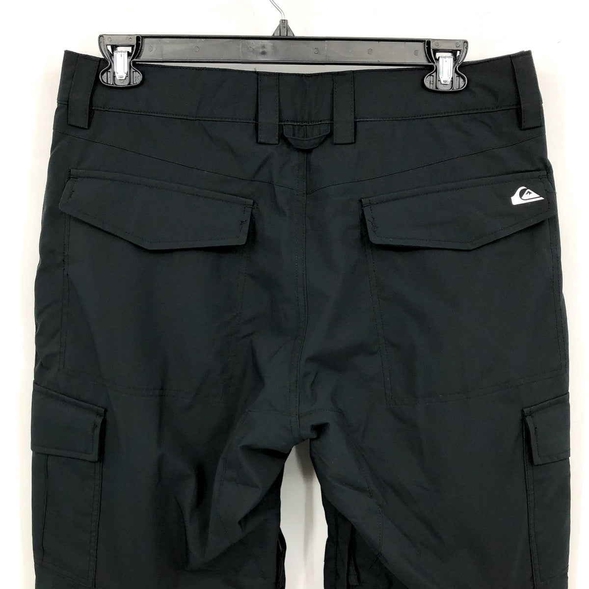 QUICKSILVER Men's Porter Snow Pants Large Black Waterproof Outdoor NWT