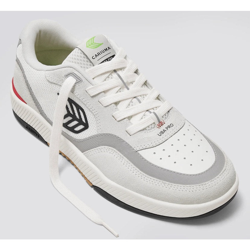 Cariuma UBA Pro Skate Mesh Sneaker Womens 8.5 Mens 7 Off White Black Red NIB