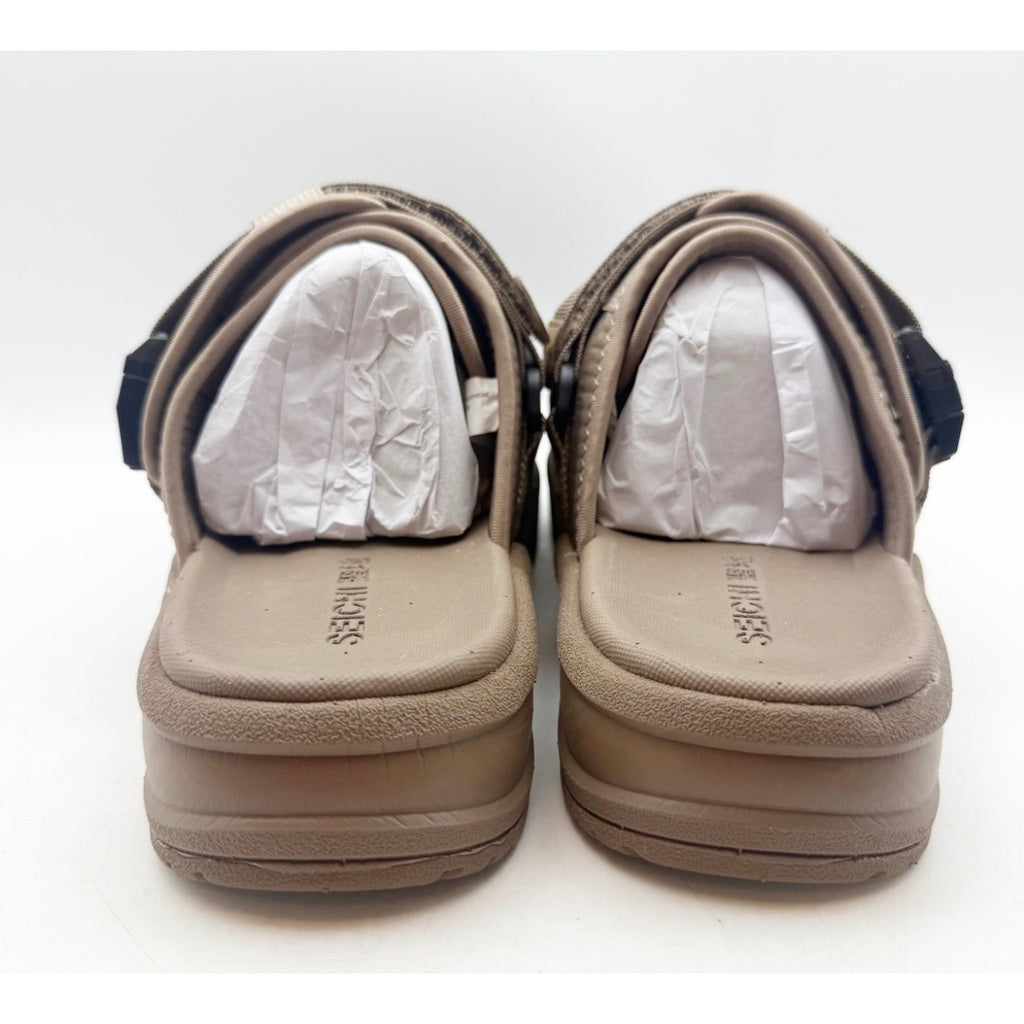 Seichi Mens Yoroi V2 Slide Sandals Size 9 EU 42 Taupe NIB