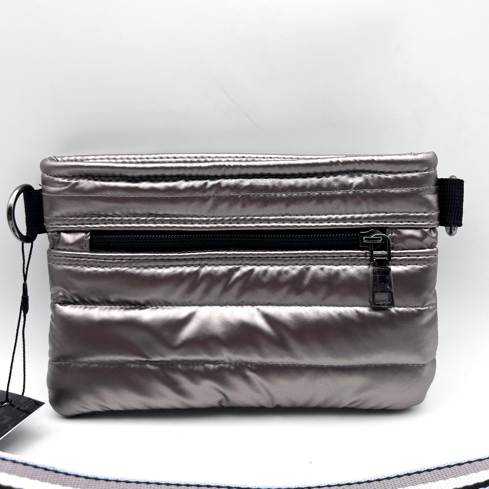 THINK ROYLN Women's Quilted Crossbody Bum Bag 2.0 Cream Pearl Latte NWT