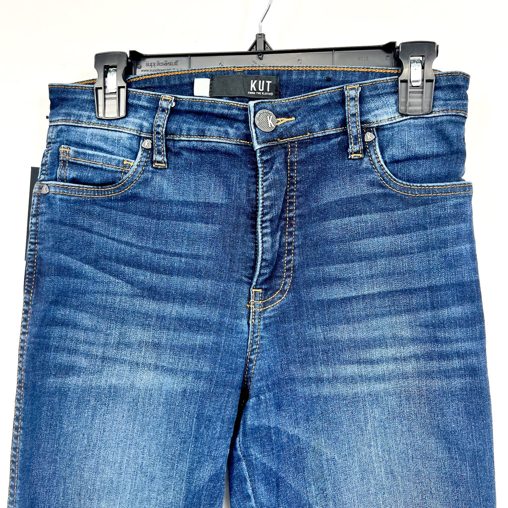 KUT FROM THE KLOTH Womens Diana Skinny Jeans Size 2 Blue Medium Wash Stretch NWT