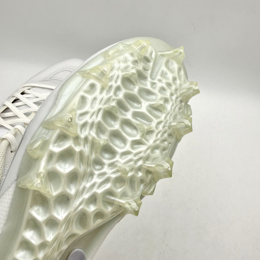 Nike Mens Alpha Huarache 8 Pro LX Lacrosse Cleats US 10 White Athletic NWOB