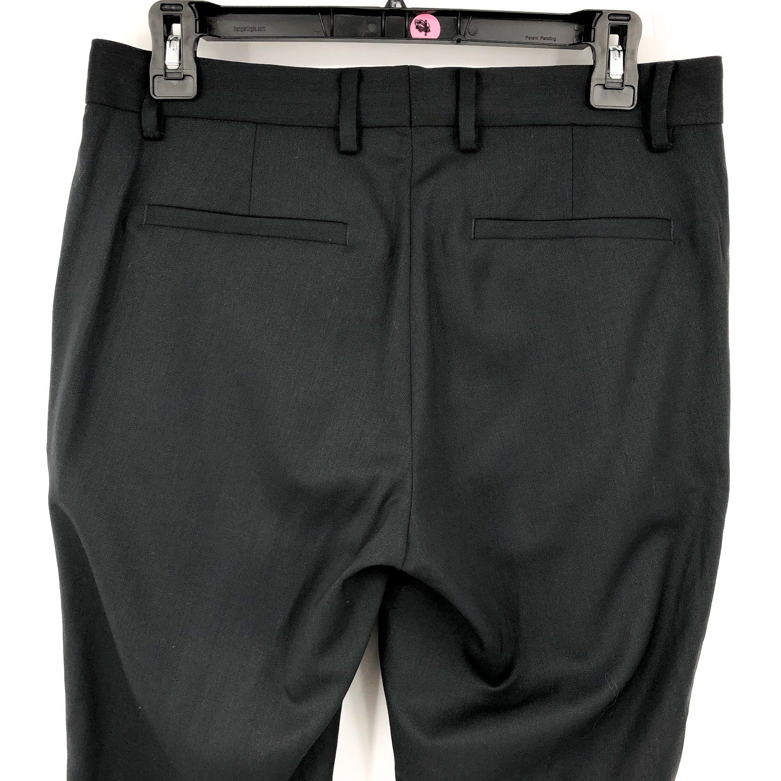 EVERLANE Men's The Italian Wool Trouser Pants 32x30 Dark Grey Flat Front NWT