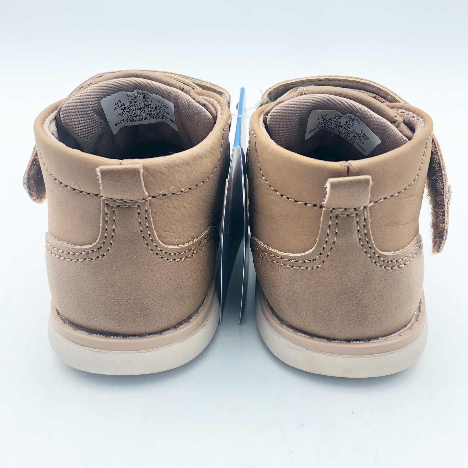Stride Rite SRT Quinn Hazel Boy Boots Size 5 Brown Kids Shoes NIB