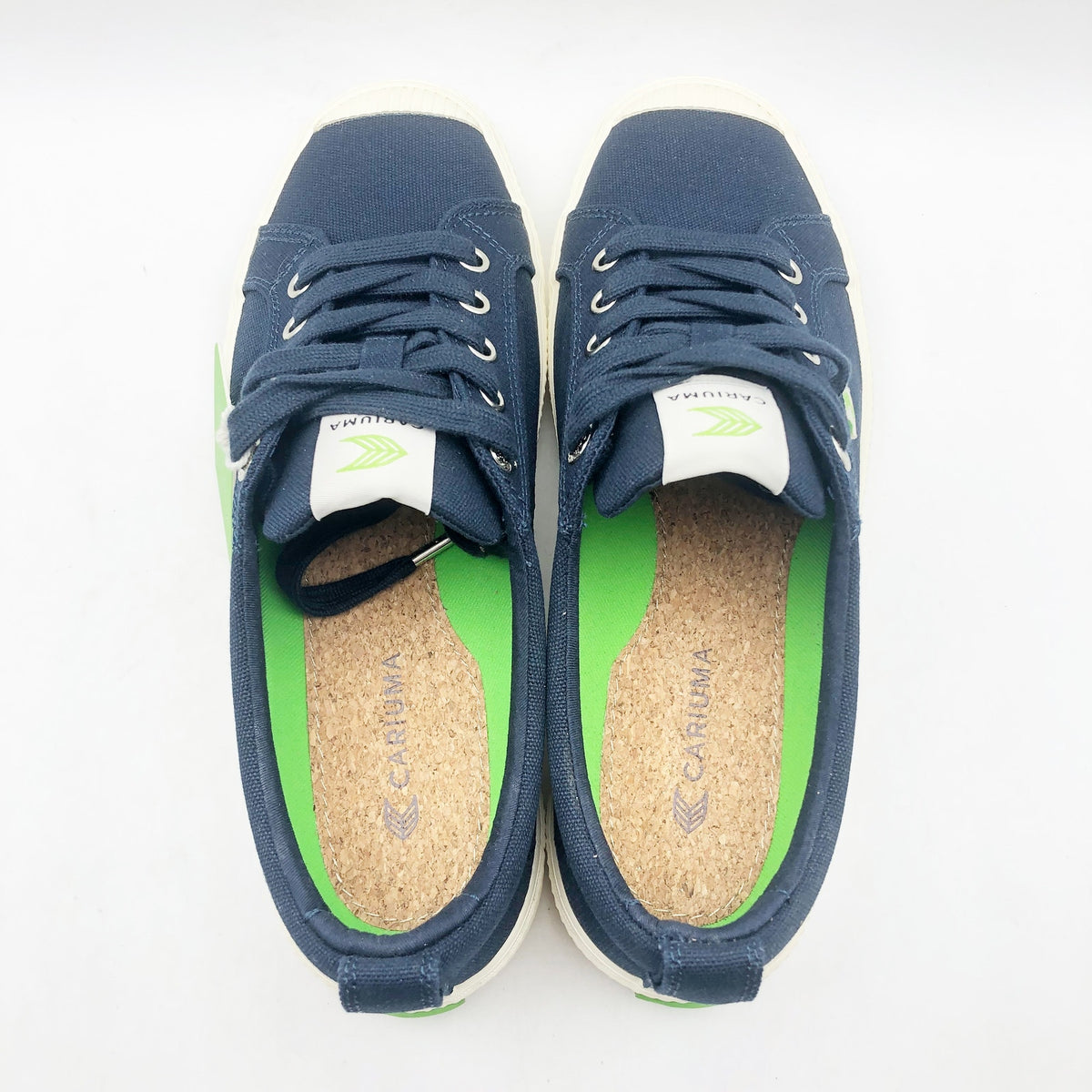 Cariuma Women's OCA Low Canvas Sneakers Size 9 Navy Blue Organic Cotton NIB
