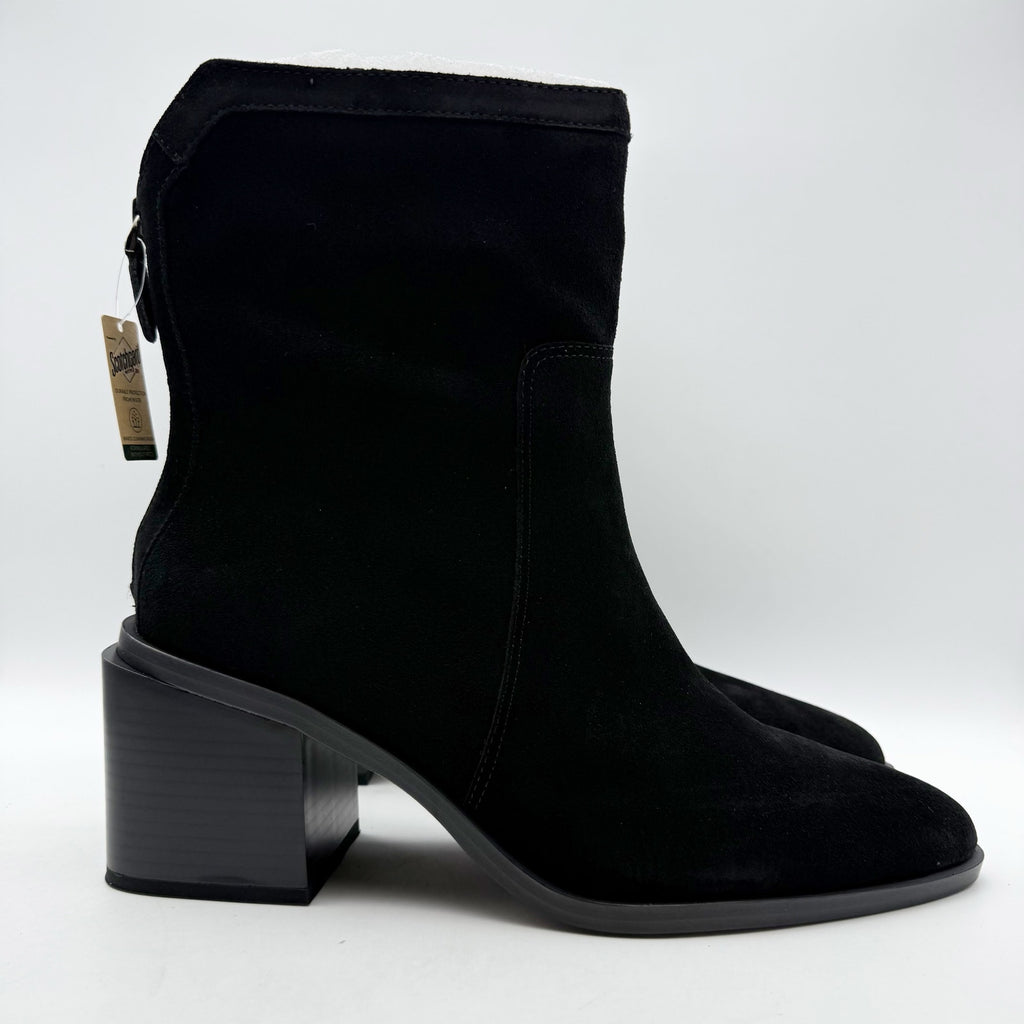 Vince Camuto Womens Kortimy Ankle Boots US 12 M EU 43.5 Black Suede NIB