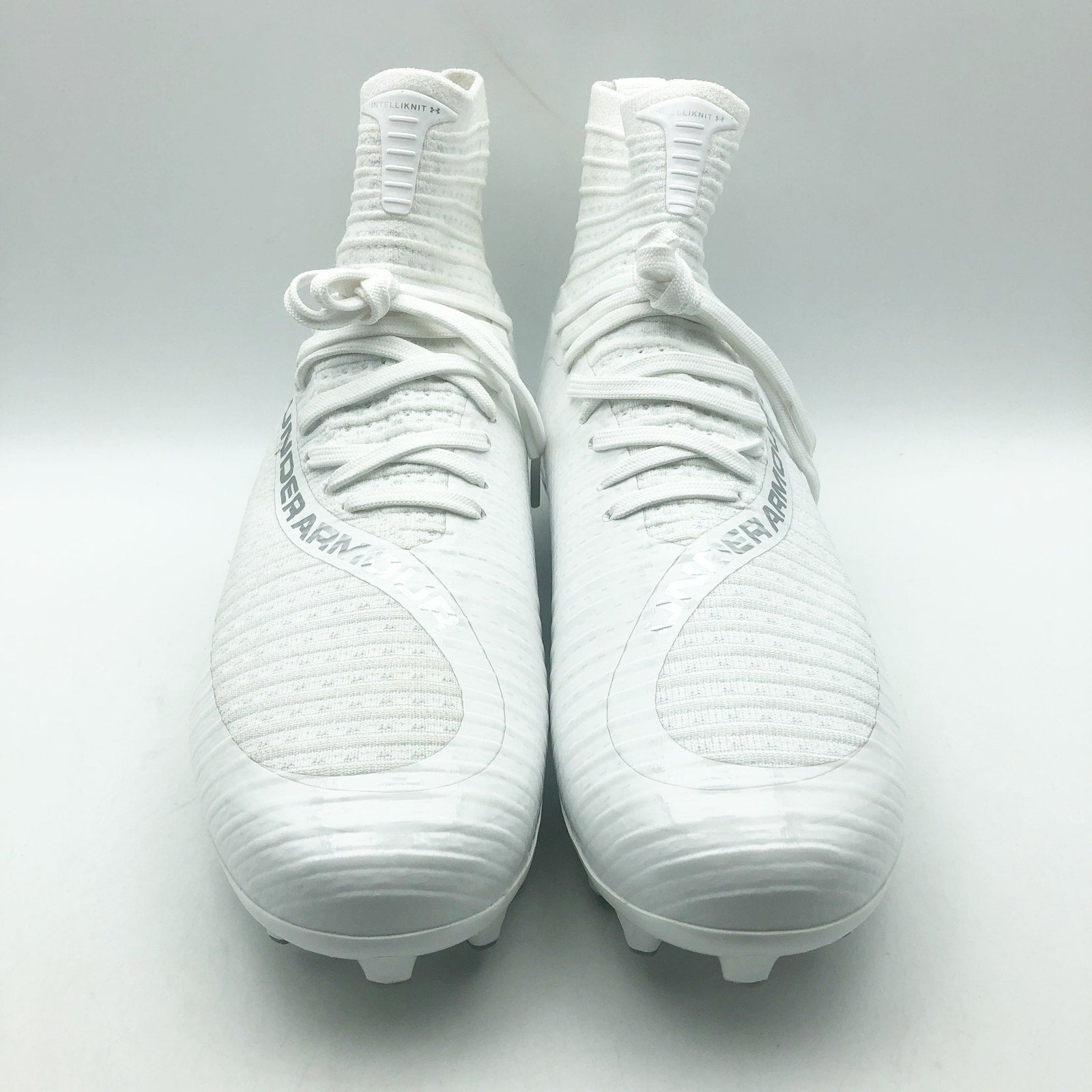 Under Armour Men Highlight MC 2.0 High Top Football Cleats Size 8 White NWOB