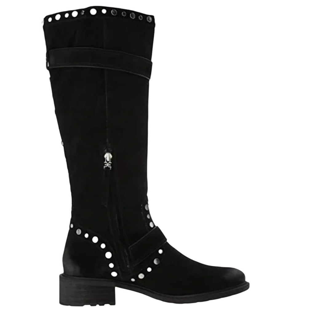 Sam Edelman Womens Deryn Studded Knee High Boots Size 10.5 EU 40.5 Black NWOB