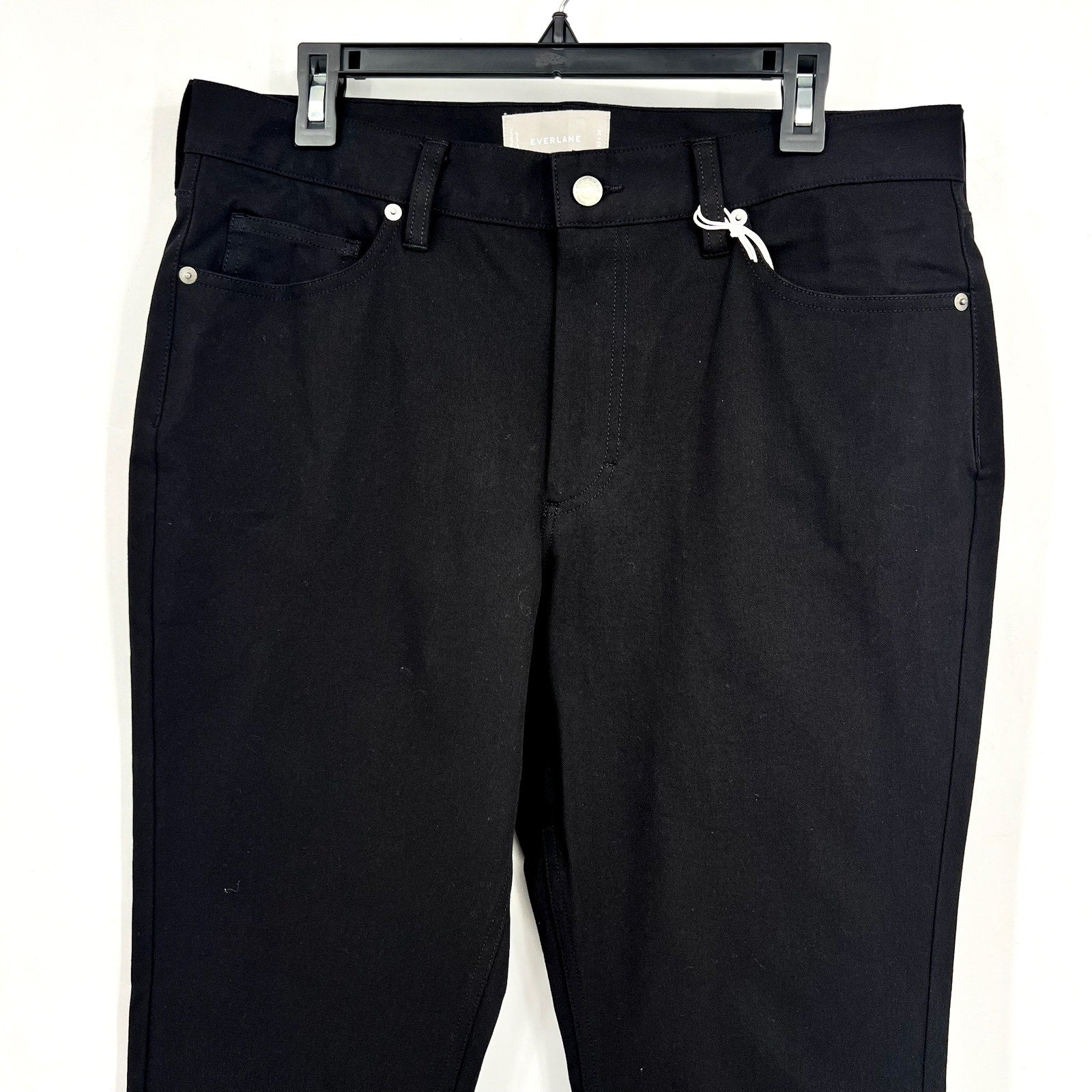 EVERLANE Men's The Performance 5-Pocket Pants 34x34 Black Chino Stretch NWT