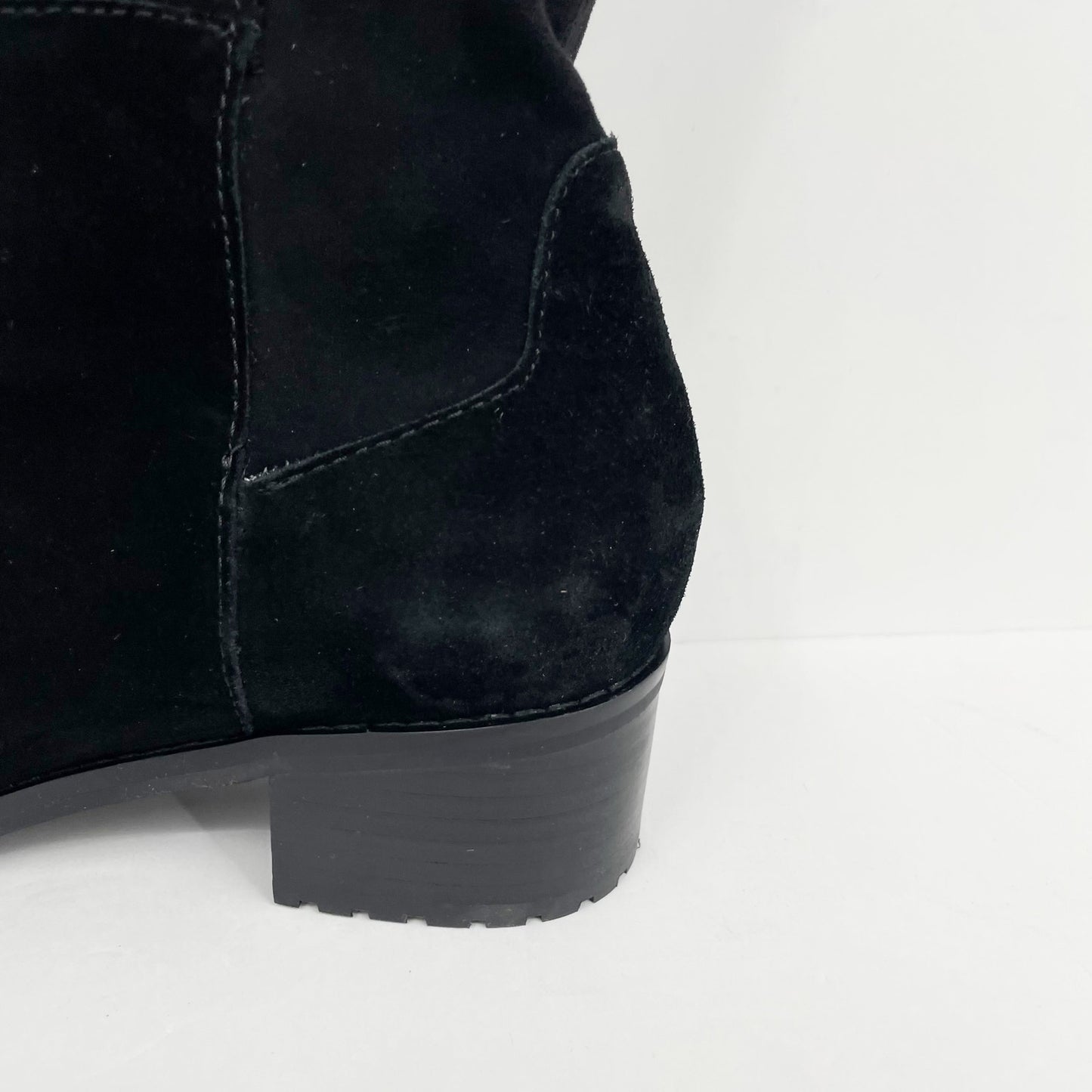 Blondo Womens Sierra Waterproof Riding Boot US 8M EU 38-39 Black Suede NIB