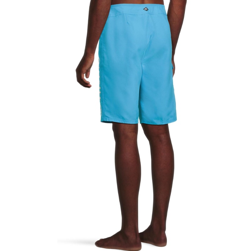O'NEILL Mens Santa Cruz Solid 2.0 Boardshorts Size 31 Blue Cyan Drawstring NWT
