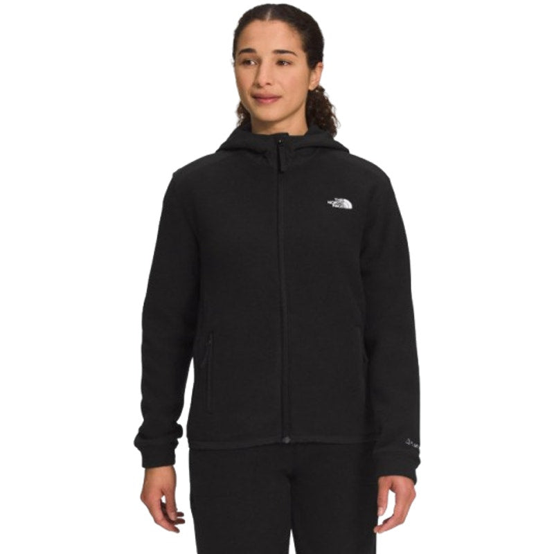 THE NORTH FACE Womens Alpine Polartec 200 Jacket Medium Black Full Zip Hood NWT