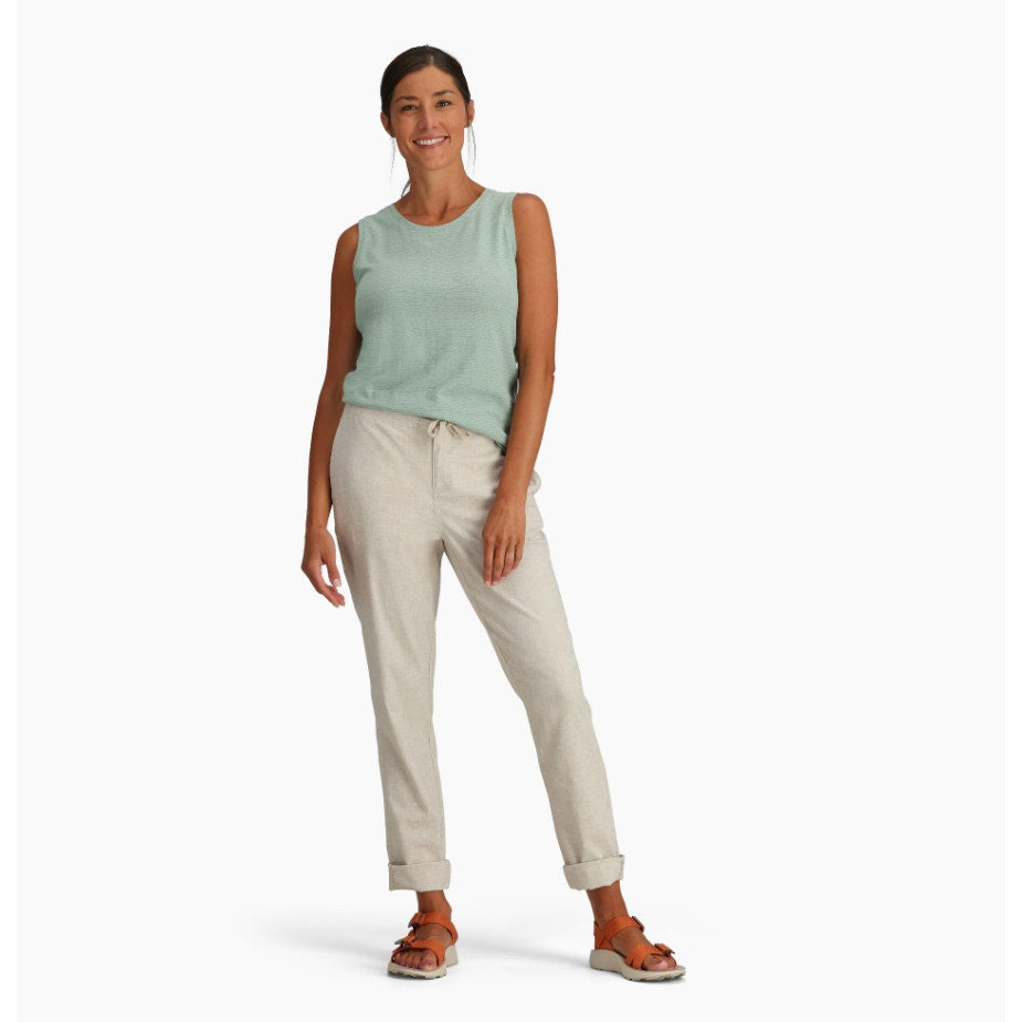 Royal Robbins Women's Hempline Tie Pants Size 4 Beige Drawstring NWT