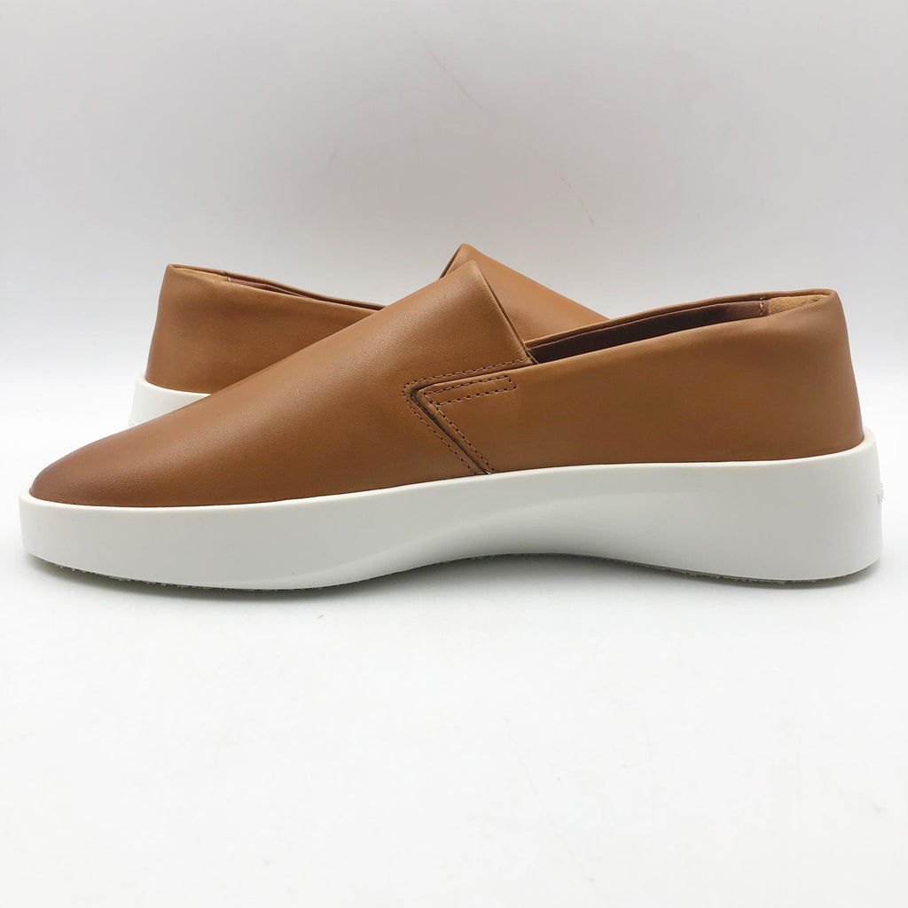 Wolf & Shepherd Cruise Slip On Casual Shoes Men's 5.5 Women's 7 Tan Leather NIB