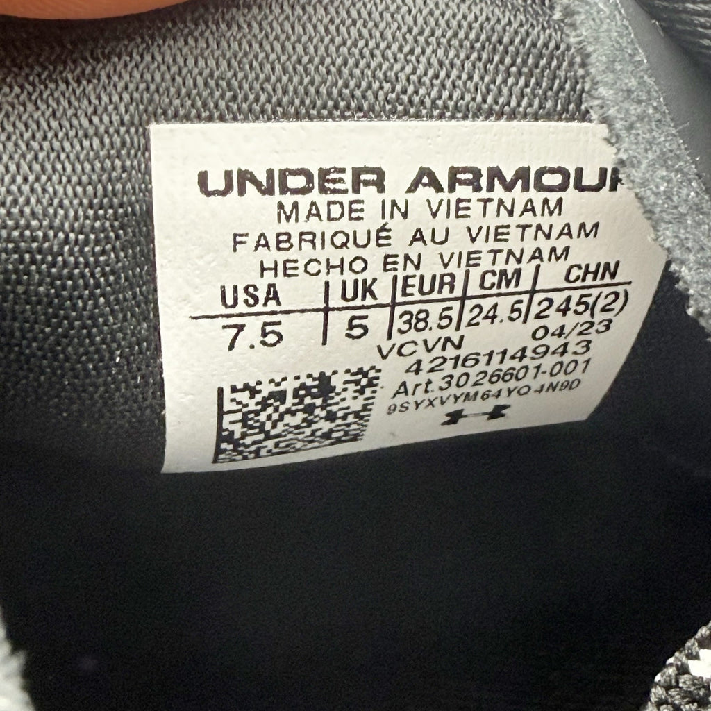 Under Armour Womens Glyde 2.0 Metal Softball Cleats Size 7.5 Black Silver NWOB