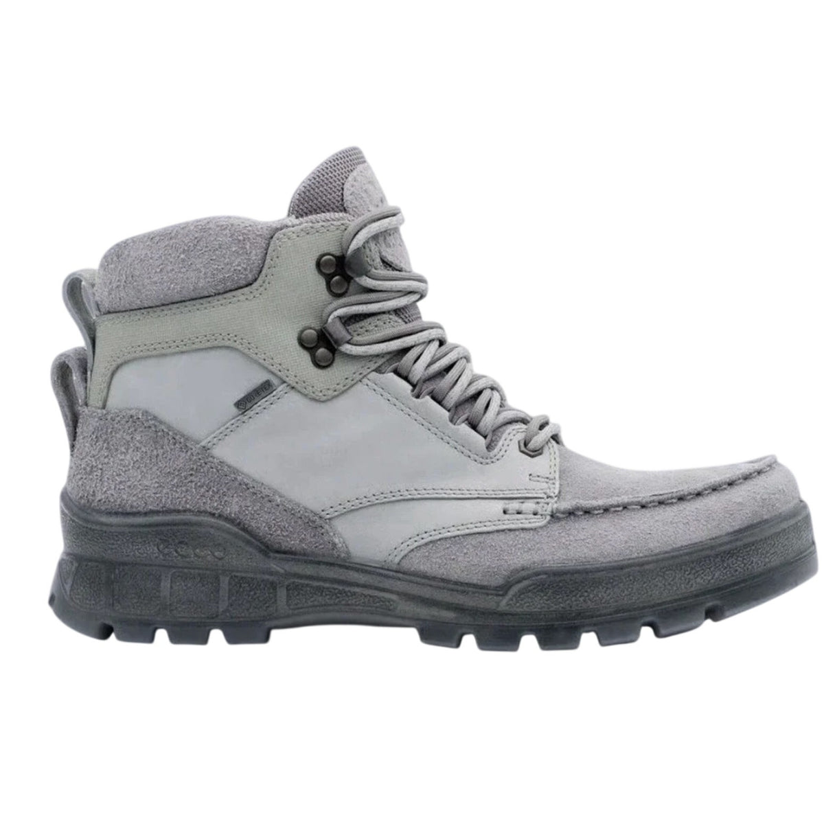 ECCO X Concepts Mens Track 25 Boots EU 44 US 10-10.5 Grey Leather Gortex NWT