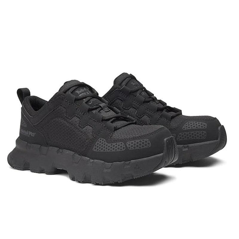 Timberland Pro Womens Powertrain EV CT Work Sneakers Size 8.5 Black Comp Toe NIB