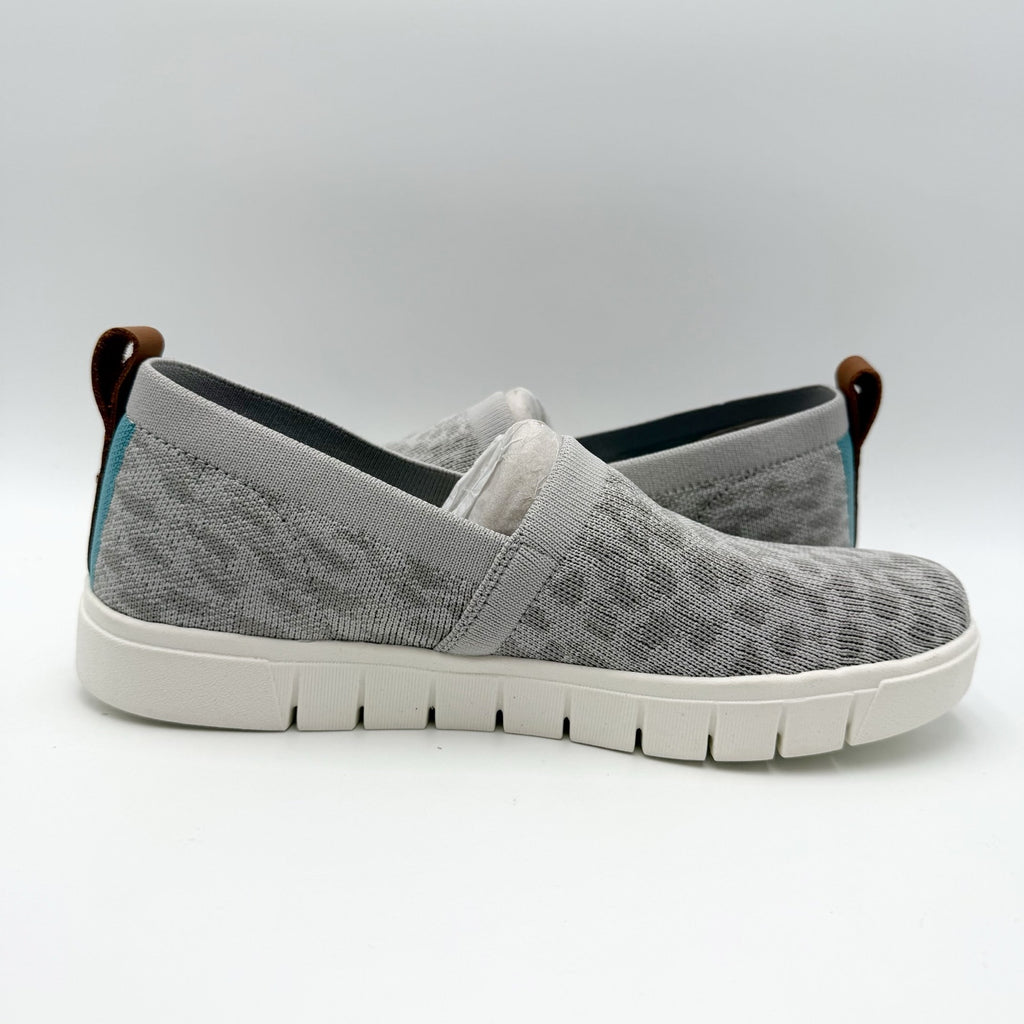 Ryka Womens Hera Slip-on Casual Sneakers Size 8.5 M EU 38.5 Gray White NIB