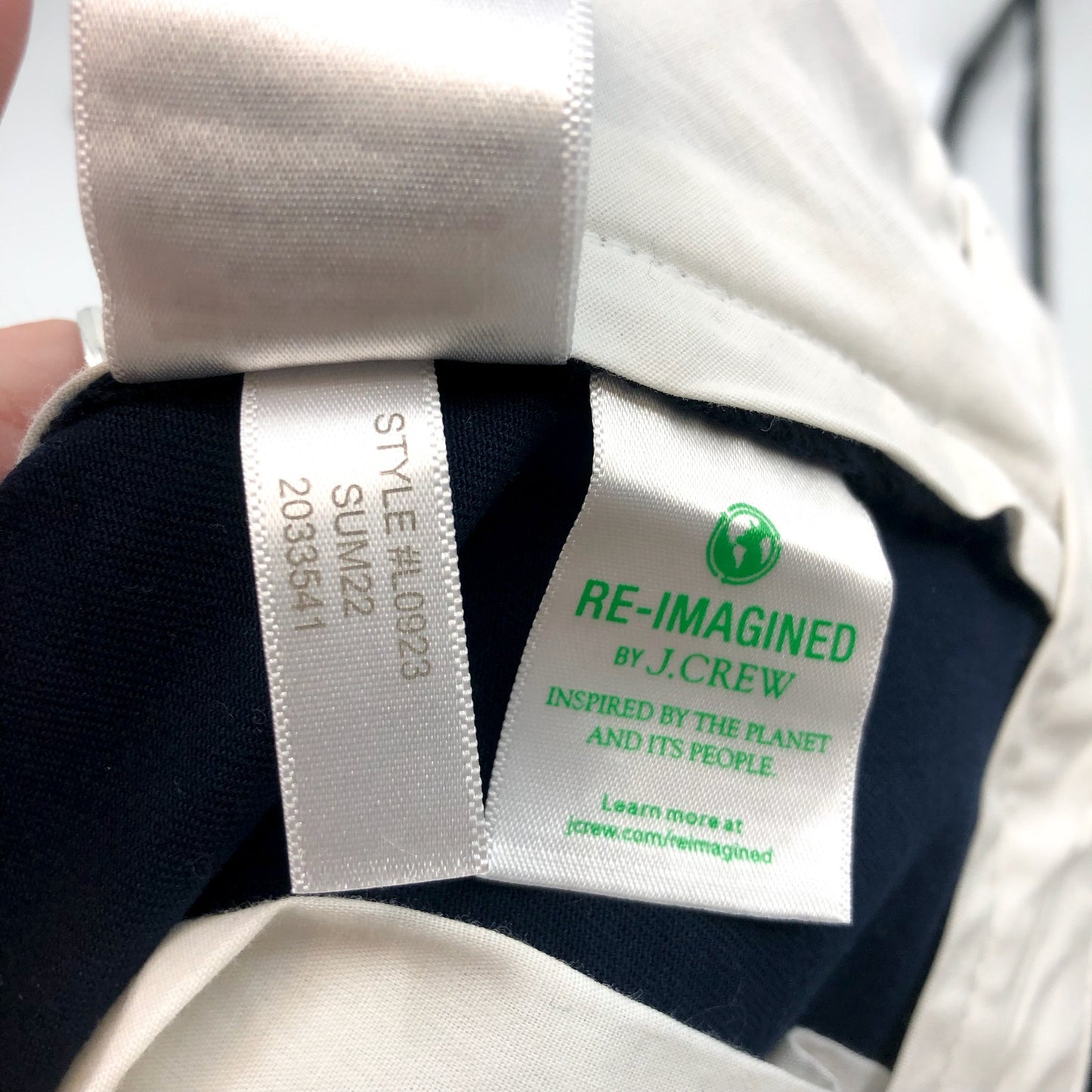 J.CREW Mens Flex Chino Short Size 33 Navy Blue Twill 7" Inseam LO923 NWT