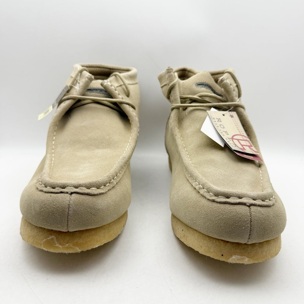 Roper Mens Gum Sticker Chukka Ankle Boots Size 14 EU 47.5 Tan Taupe Suede NWT