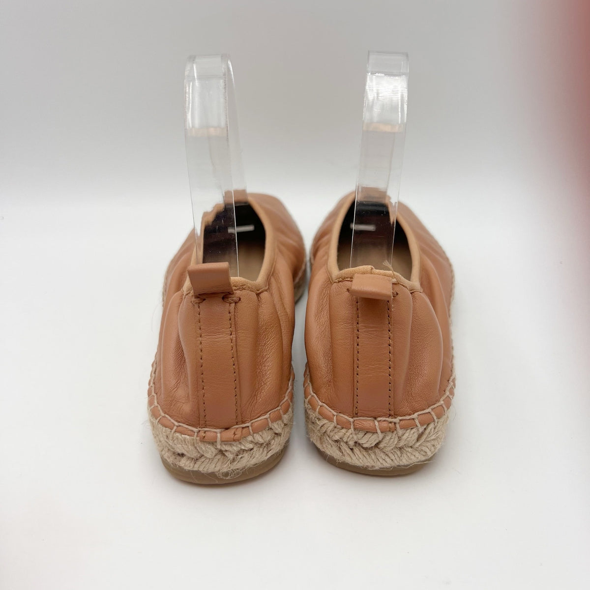 Andre Assous Womens Geneva Flats Size 7 Brown Leather Square Toe NWOB
