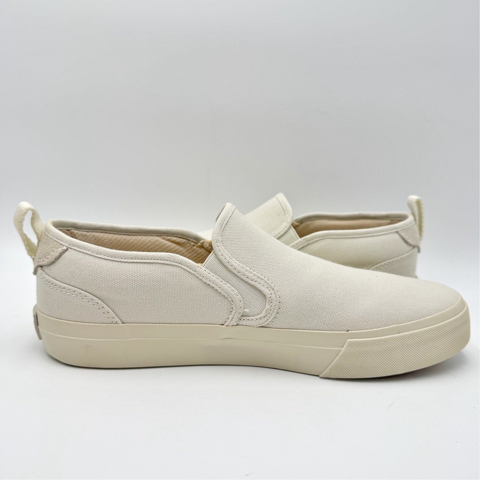 Oakley Mens B1B Classic Slip-on Casual Shoes Size 8 EU 41.5 White Sneakers NWOB