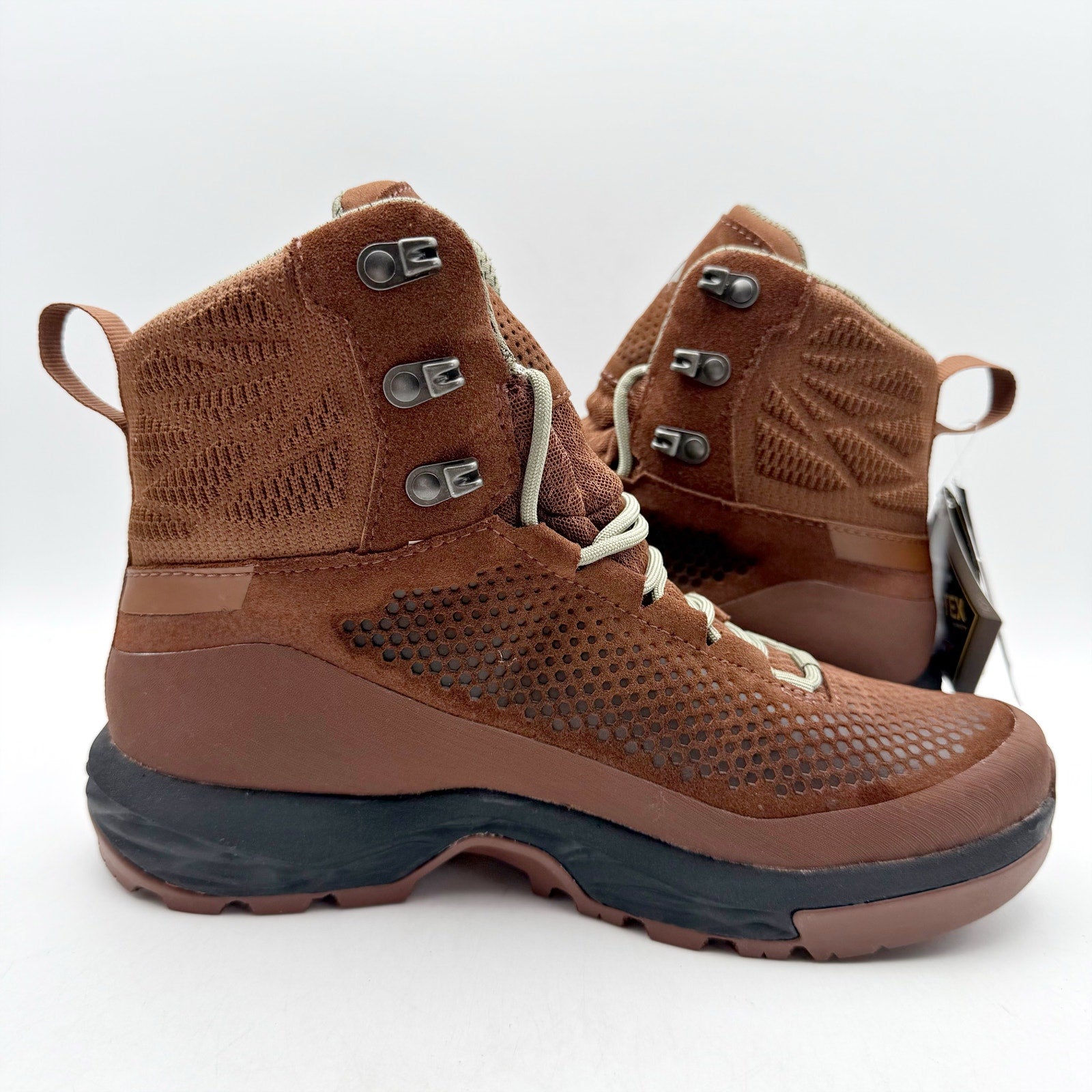 Vasque Womens Torre AT GTX Boots US 8.5 M EU 39 Brown Leather Waterproof NIB