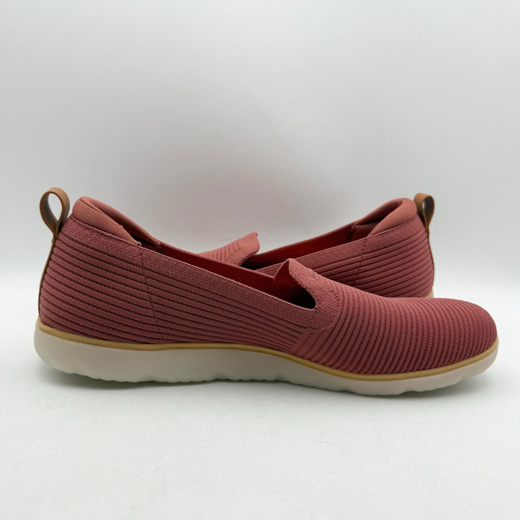 Ryka Womens Effortless Slip On Shoes US 12 M Red Knit Fabric NWOB