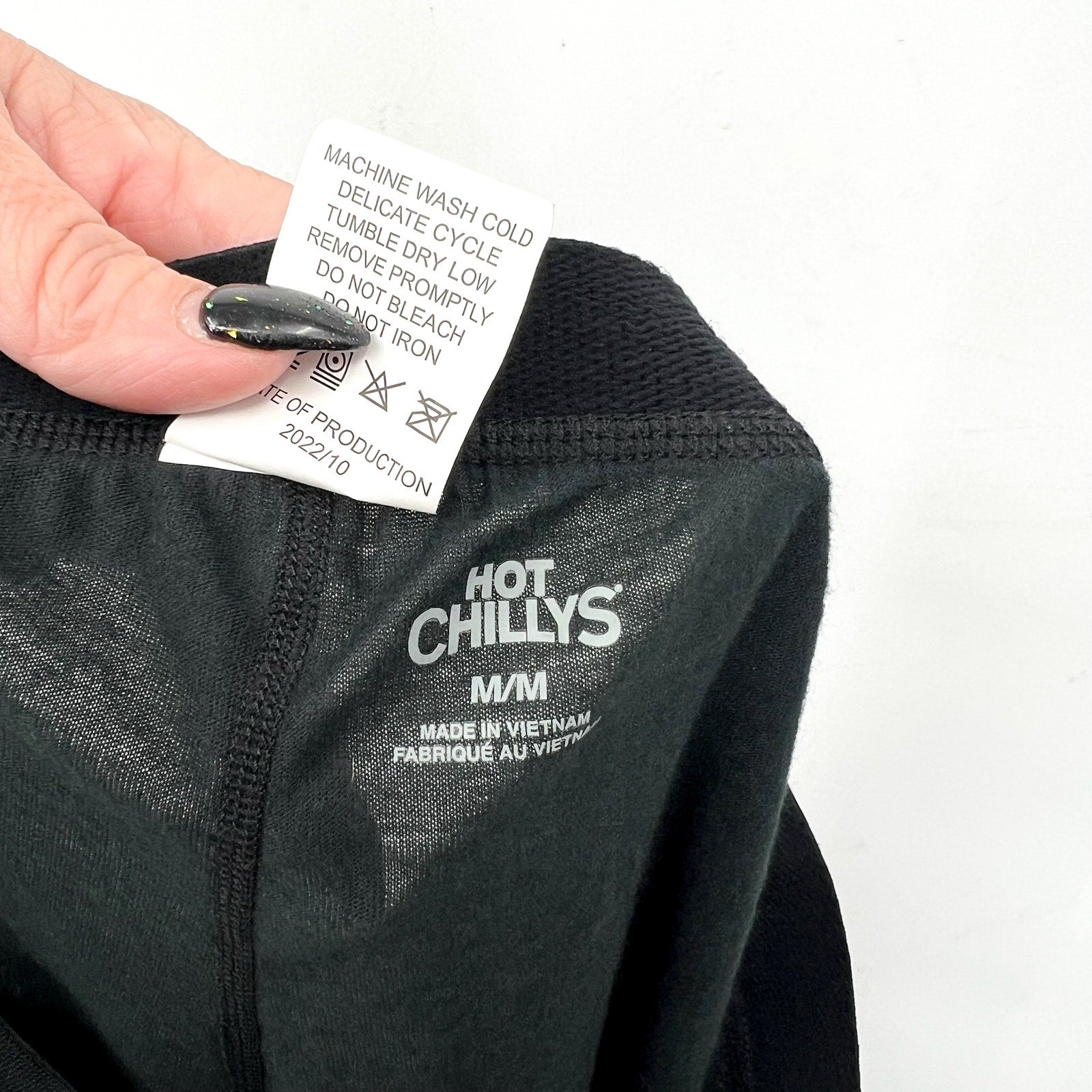 HOT CHILLYS Men's Pepper Skins Bottom Base Layer Medium Black NWOT