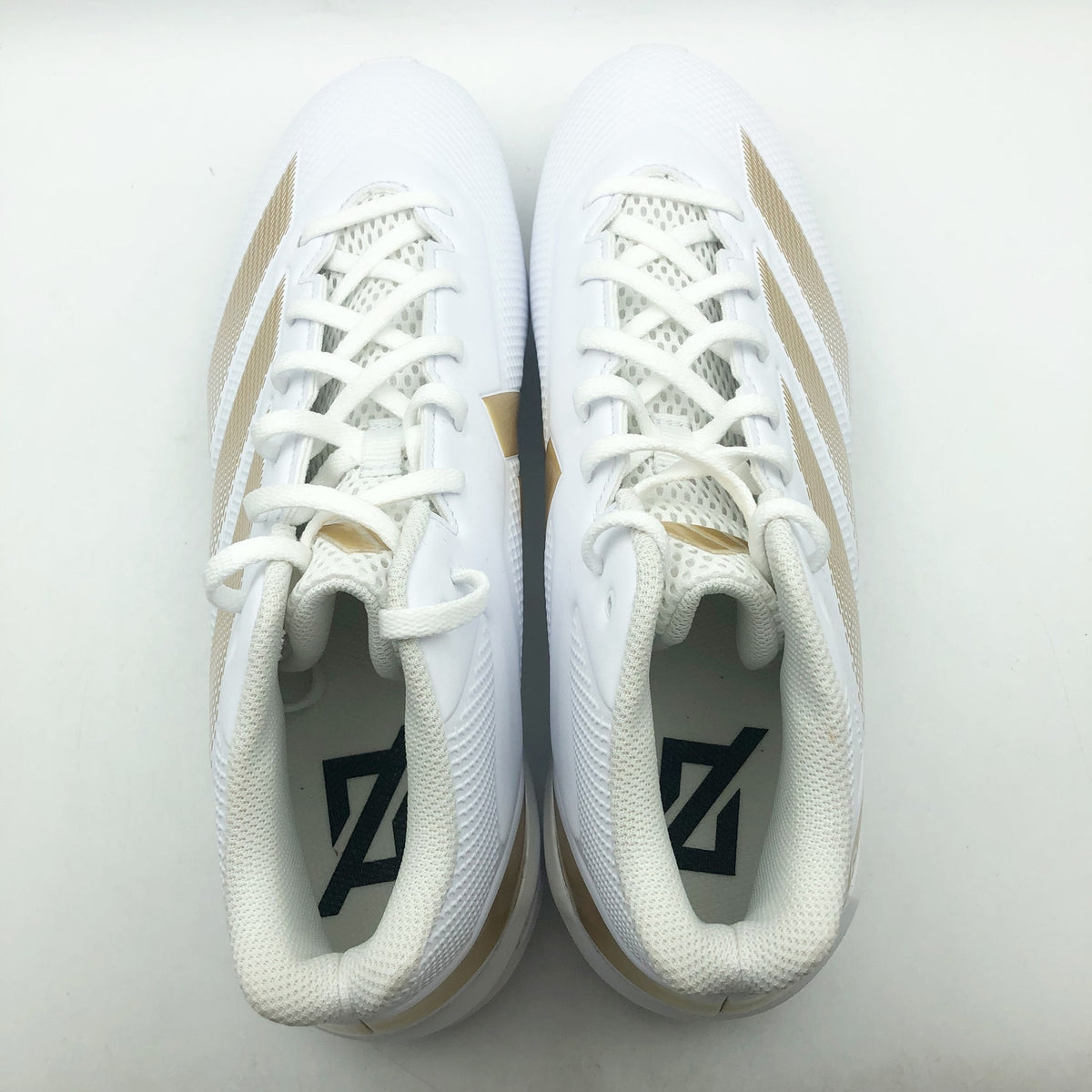 Adidas Mens Adizero Impact 2 Molded Football Cleats Size 11.5 Gold NWOB