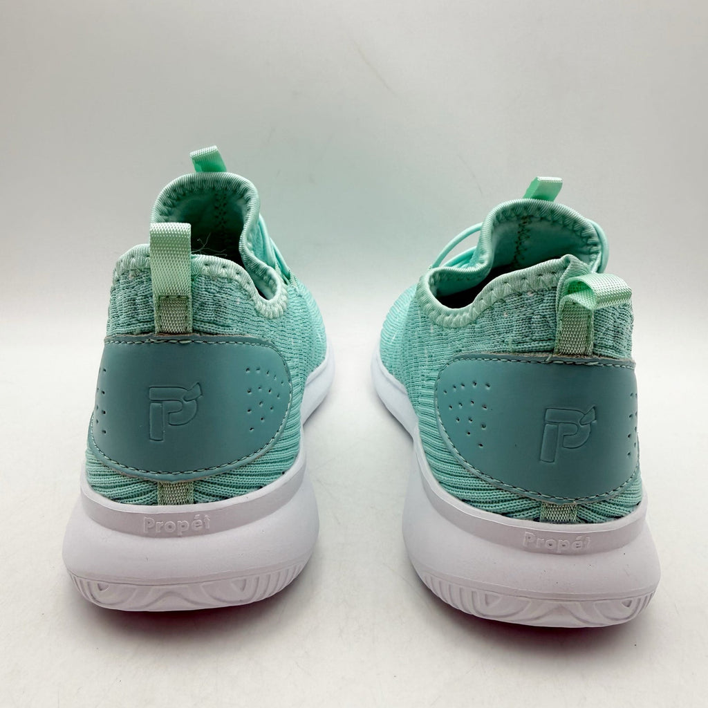 Propet Womens Travelbound Sneakers US 6 M Icy Mint Blue Bungee NIB