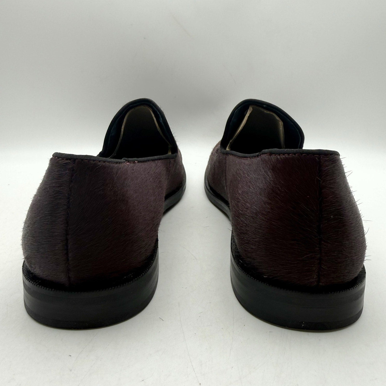 Sperry Mens Overlook Smoking Slipper Loafers US 8 Brown Slip On Anchor NWOB
