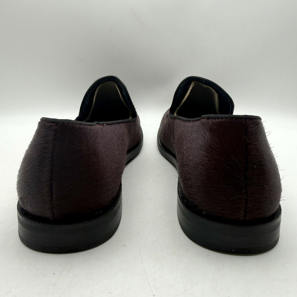 Sperry Mens Overlook Smoking Slipper Loafers Size 8 Brown Slip On Anchor NWOB