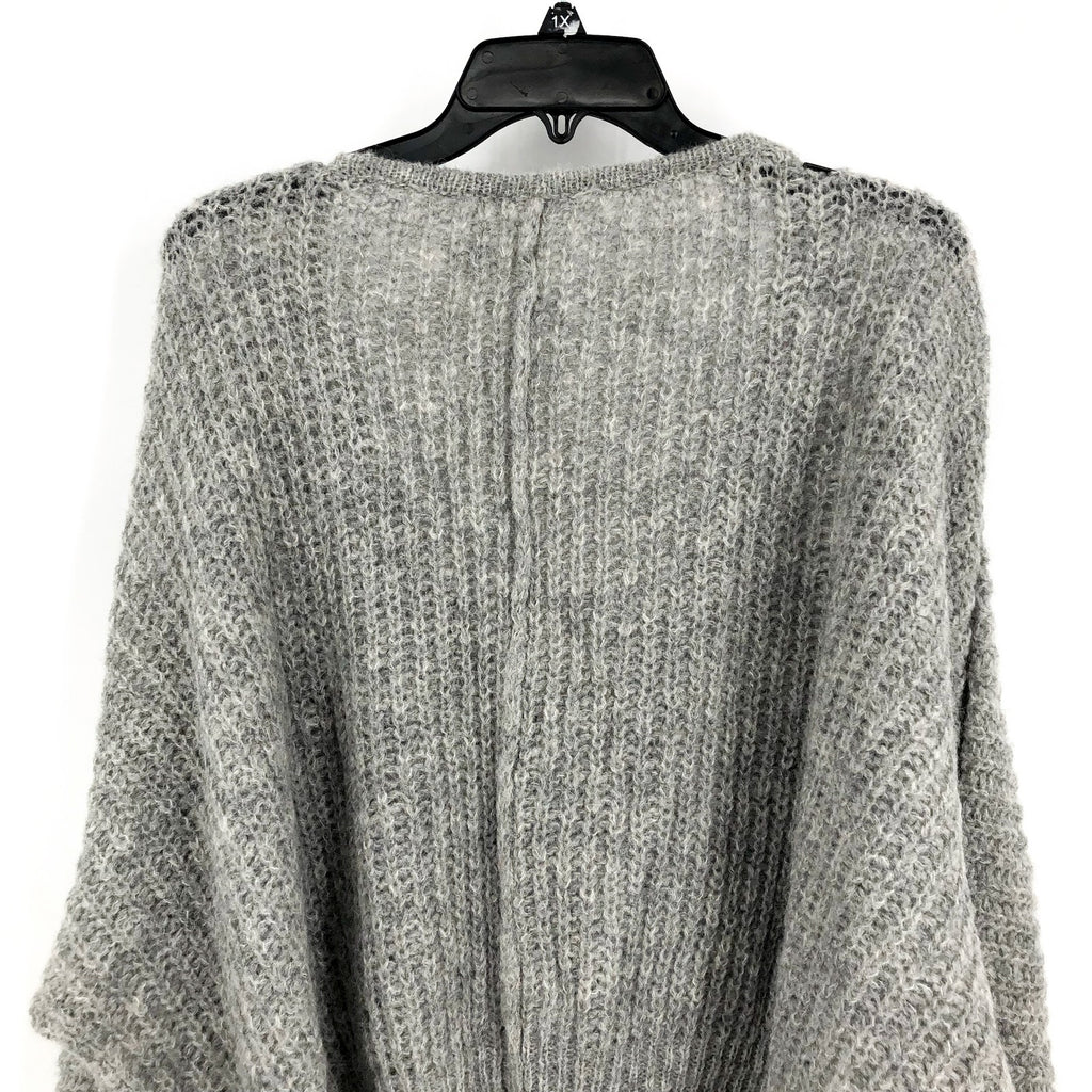 FREE PEOPLE Women's Moonbeam Slouchy Knit Sweater Medium Grey Alpaca NWOT