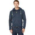 FJALLRAVEN Men's Ovik Fleece Hoodie Medium Navy Blue Jacket Full Zip NWT