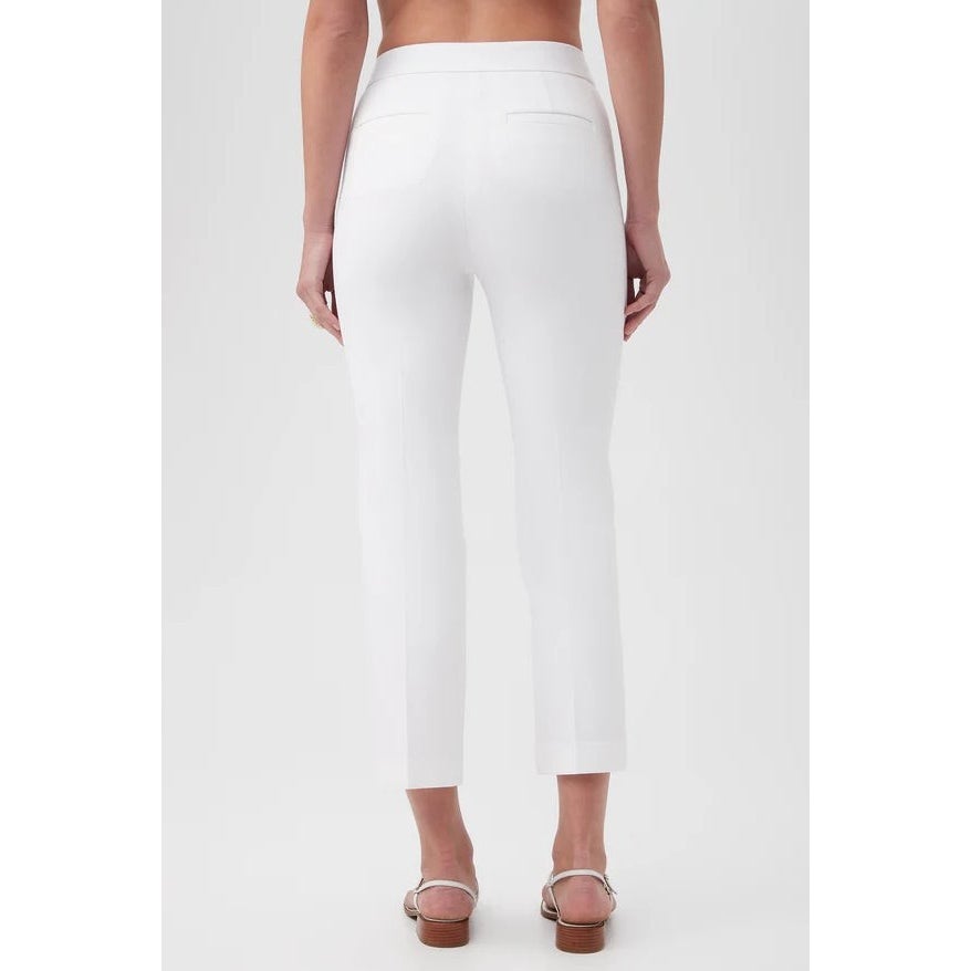 TRINA TURK Women's Lulu Cropped Pants Size 2 White Stretch NWT